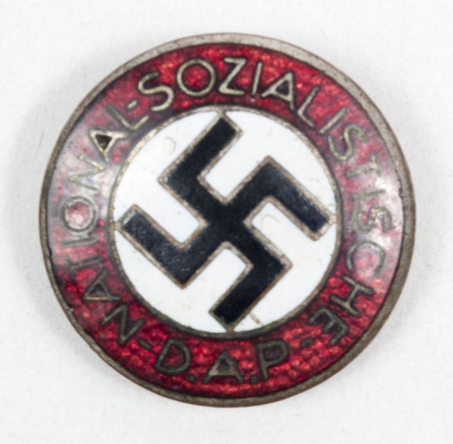 NSDAP Parteiabzeichen (RZM M1137 Richard Simme & Sohne) Buttonhole badge - AustrianSudeten maker