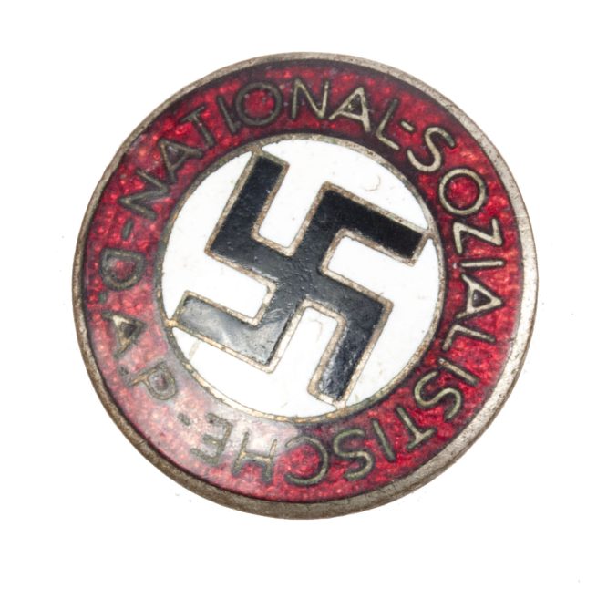 NSDAP Parteiabzeichen (RZM M1137 Richard Simme & Sohne) Buttonhole badge - AustrianSudeten maker