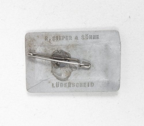 Nordsee SA Sportwettkämpfe 1938 abzeichen (mm R. Sieper Lüdenscheid)