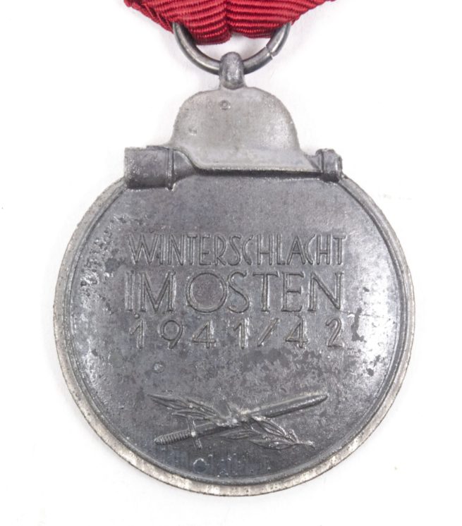 Ostmedaille Winterschlacht im Osten + enveloppe (MM Metallwarenfabrik Posen Hans Dieren)