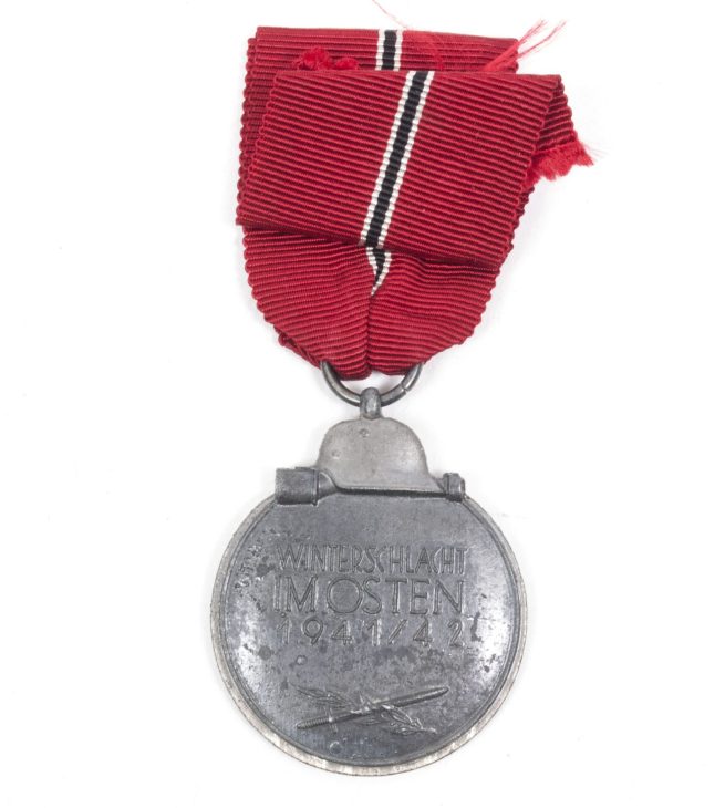 Ostmedaille Winterschlacht im Osten + enveloppe (MM Metallwarenfabrik Posen Hans Dieren)