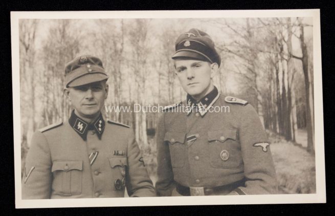 (Photo) SS -Untersturmführer + SS-Hauptscharführer