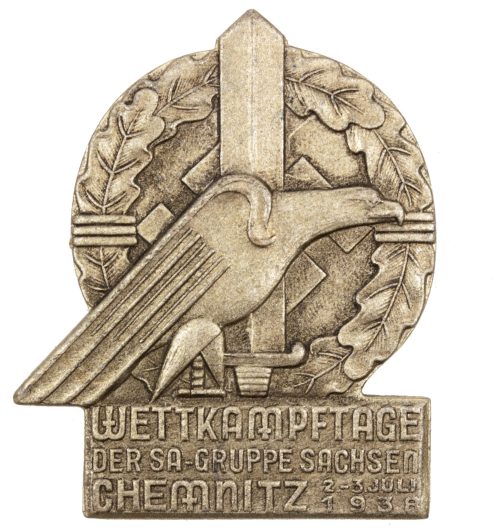 SA Wettkampftage Der SA-Gruppe Sachsen 2.-3.-Juli 1936 Chemnitz