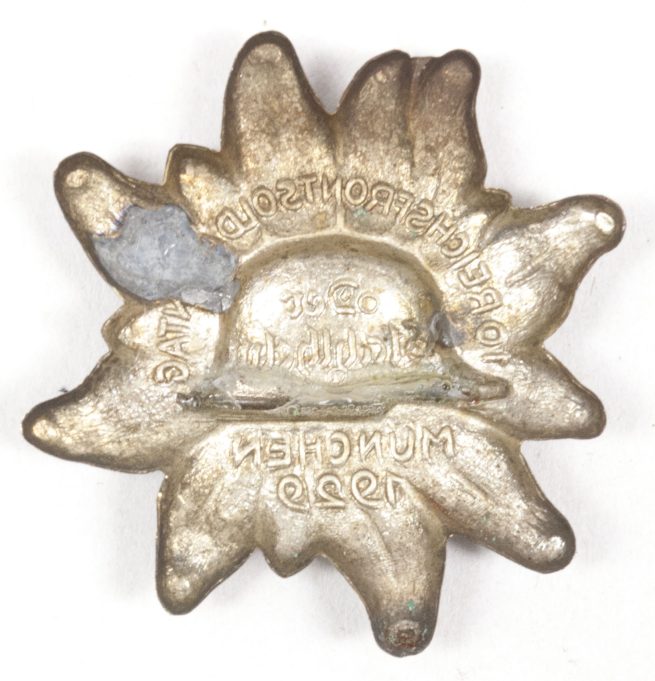 Stahlhelmbund Der Stahlhelm 10. Reichsfrontsoldatentag München 1929 (Variation badge)