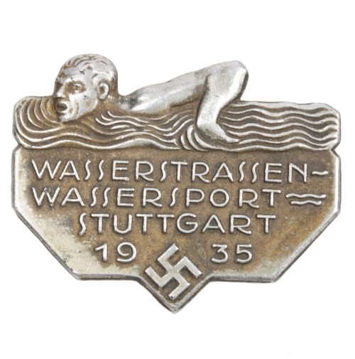 Wasserstrassen-Wassersport Stuttgart 1935 abzeichen