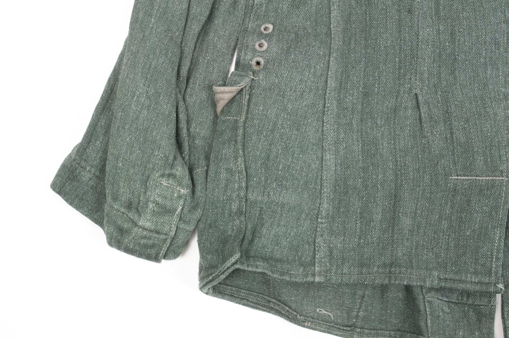 Wehrmacht (Heer) M43 drillich field blouse - Image 35