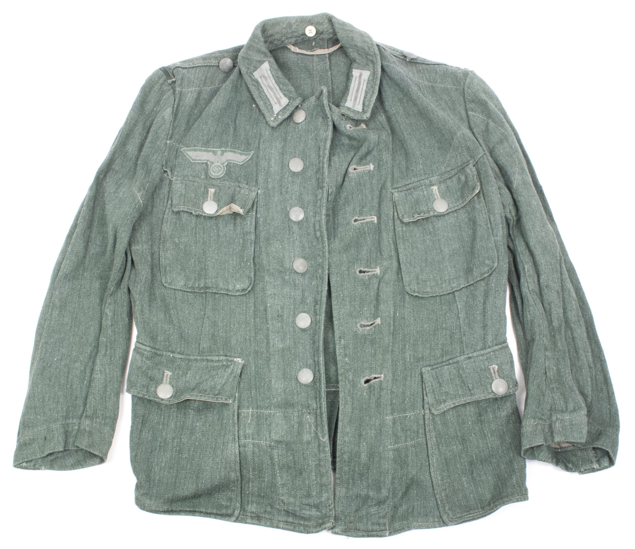 Wehrmacht (Heer) M43 drillich field blouse - Image 53