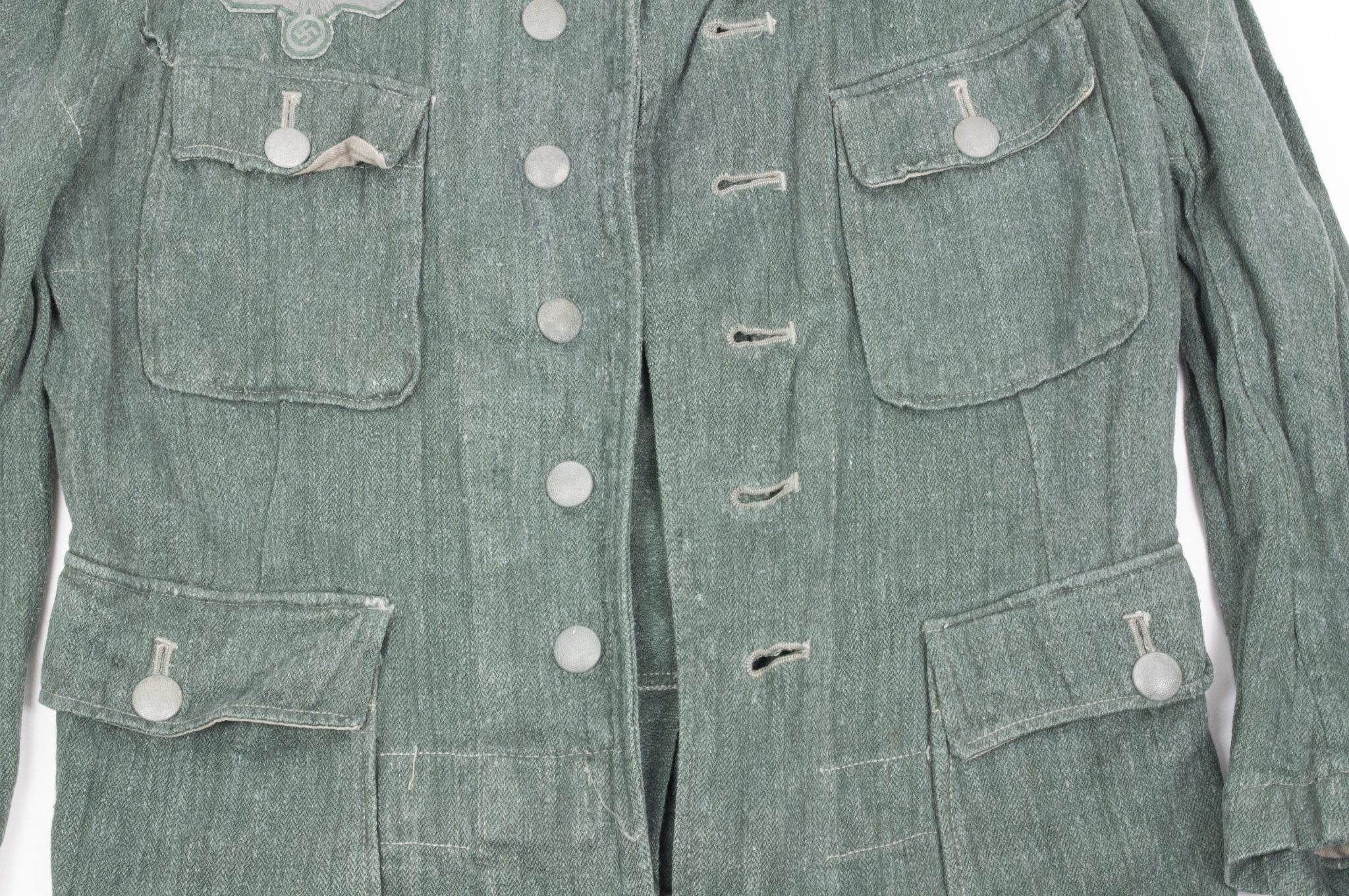 Wehrmacht (Heer) M43 drillich field blouse - Image 55