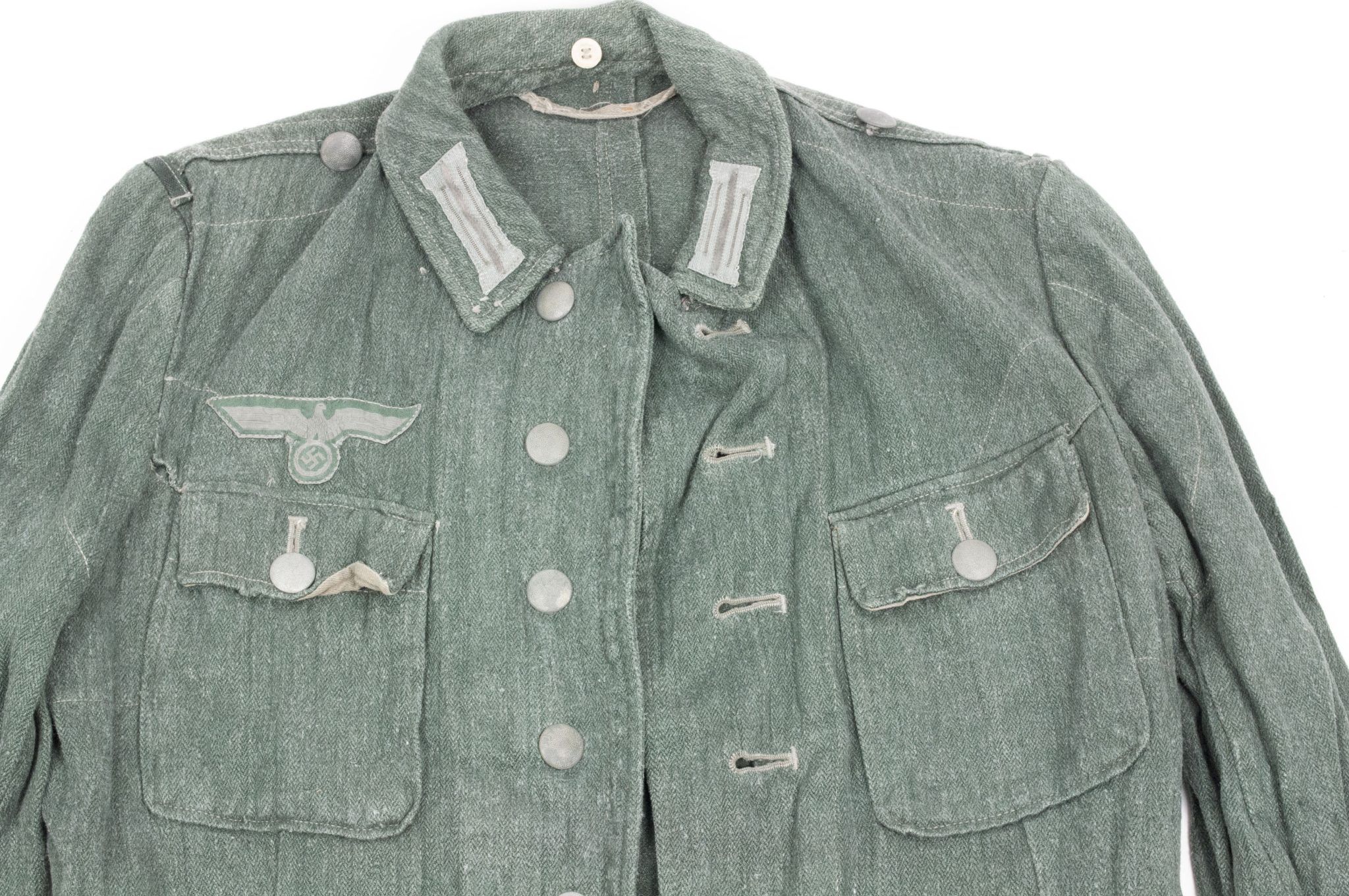 Wehrmacht (Heer) M43 drillich field blouse - Image 56