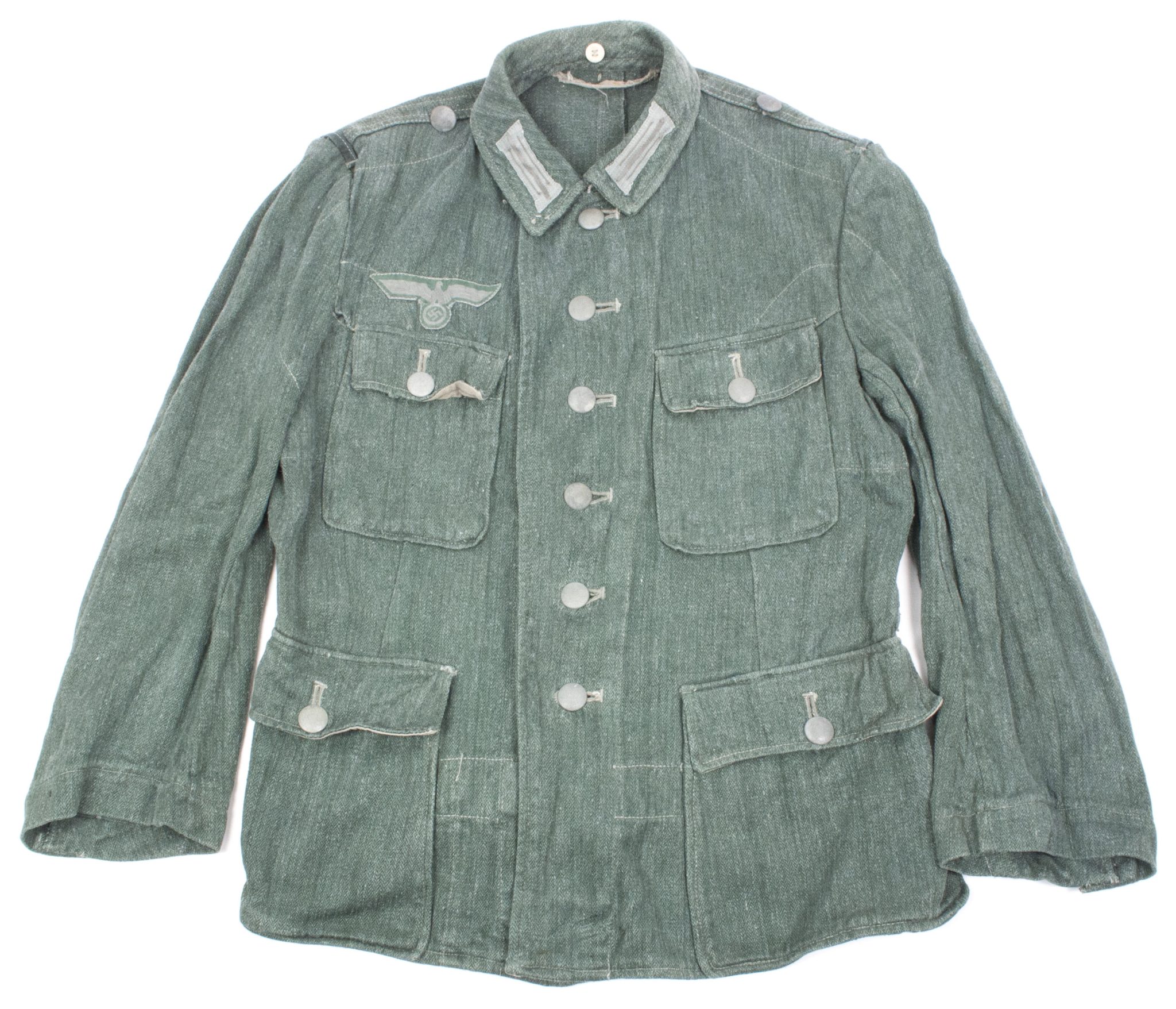 Wehrmacht (Heer) M43 drillich field blouse - Image 60