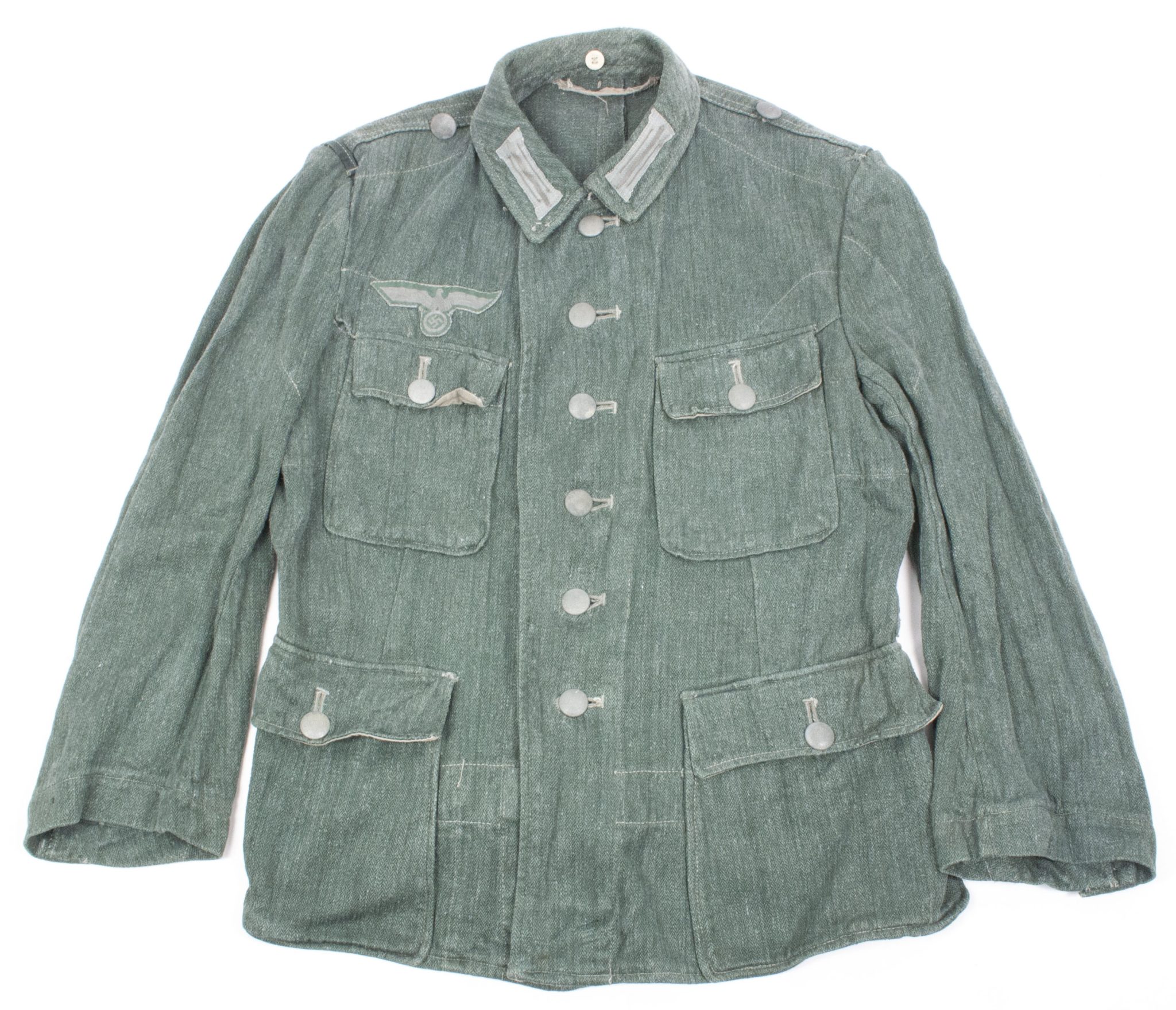 Wehrmacht (Heer) M43 drillich field blouse - Image 61