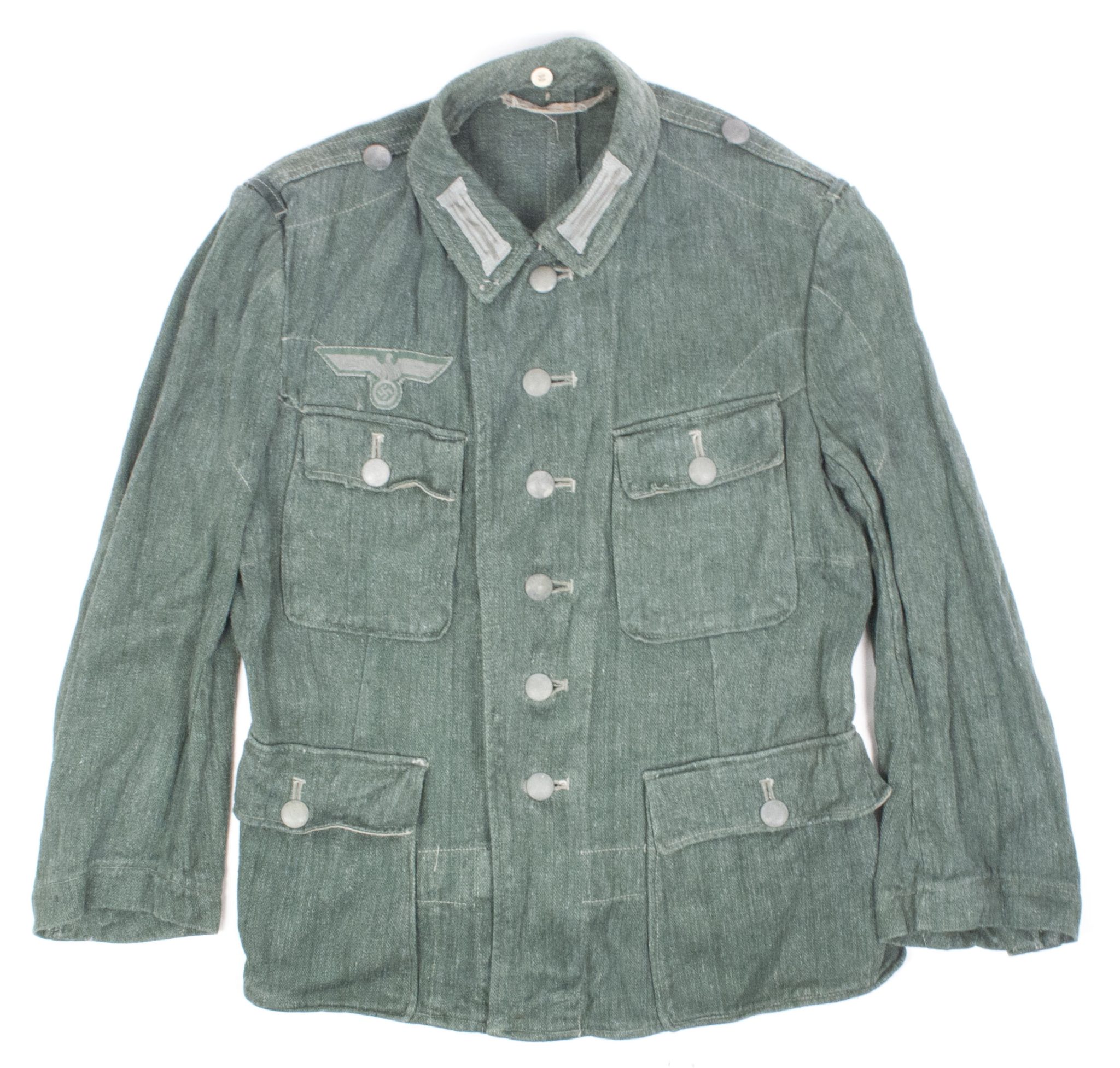 Wehrmacht (Heer) M43 drillich field blouse - Image 62