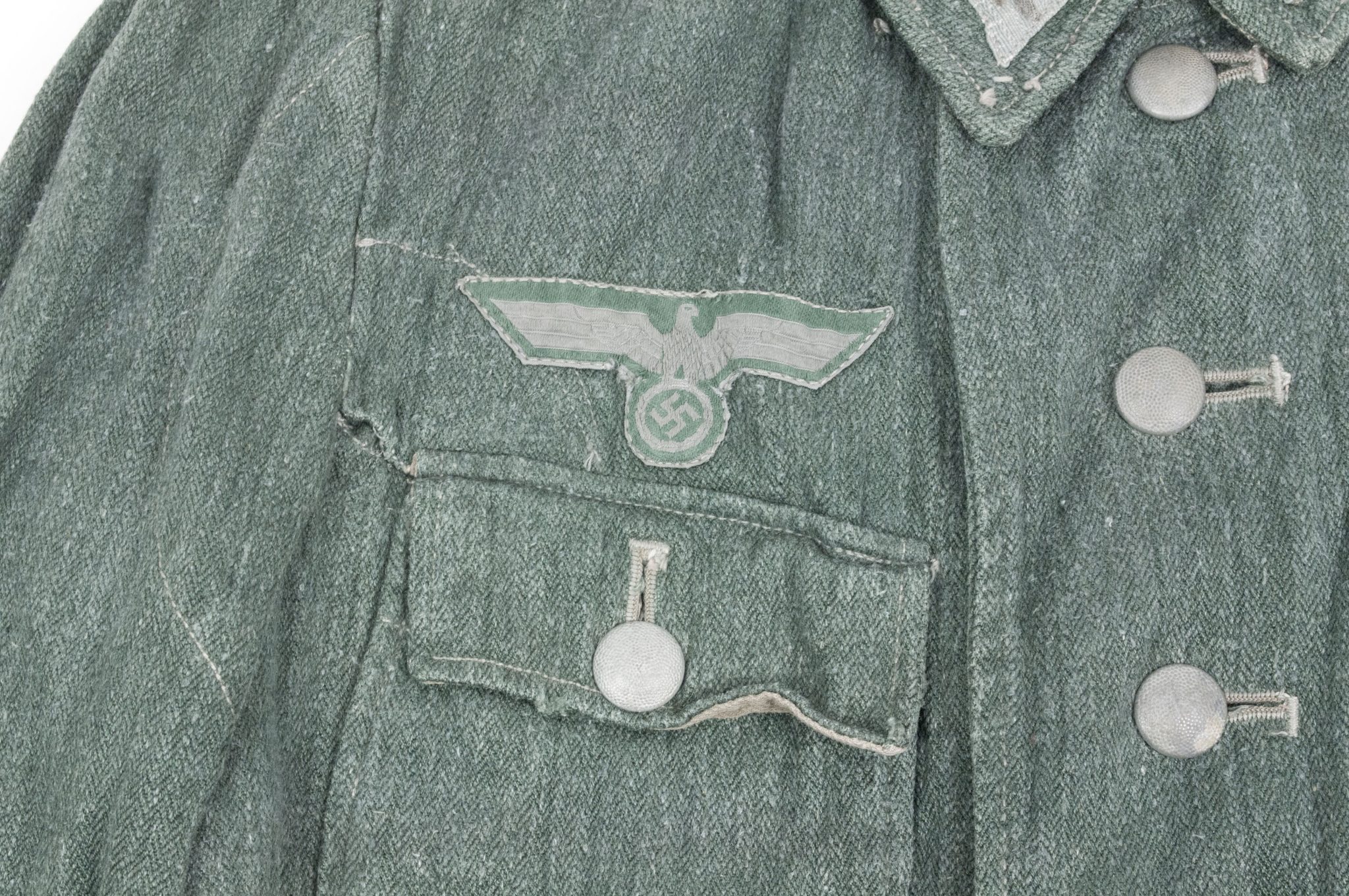 Wehrmacht (Heer) M43 drillich field blouse - Image 75