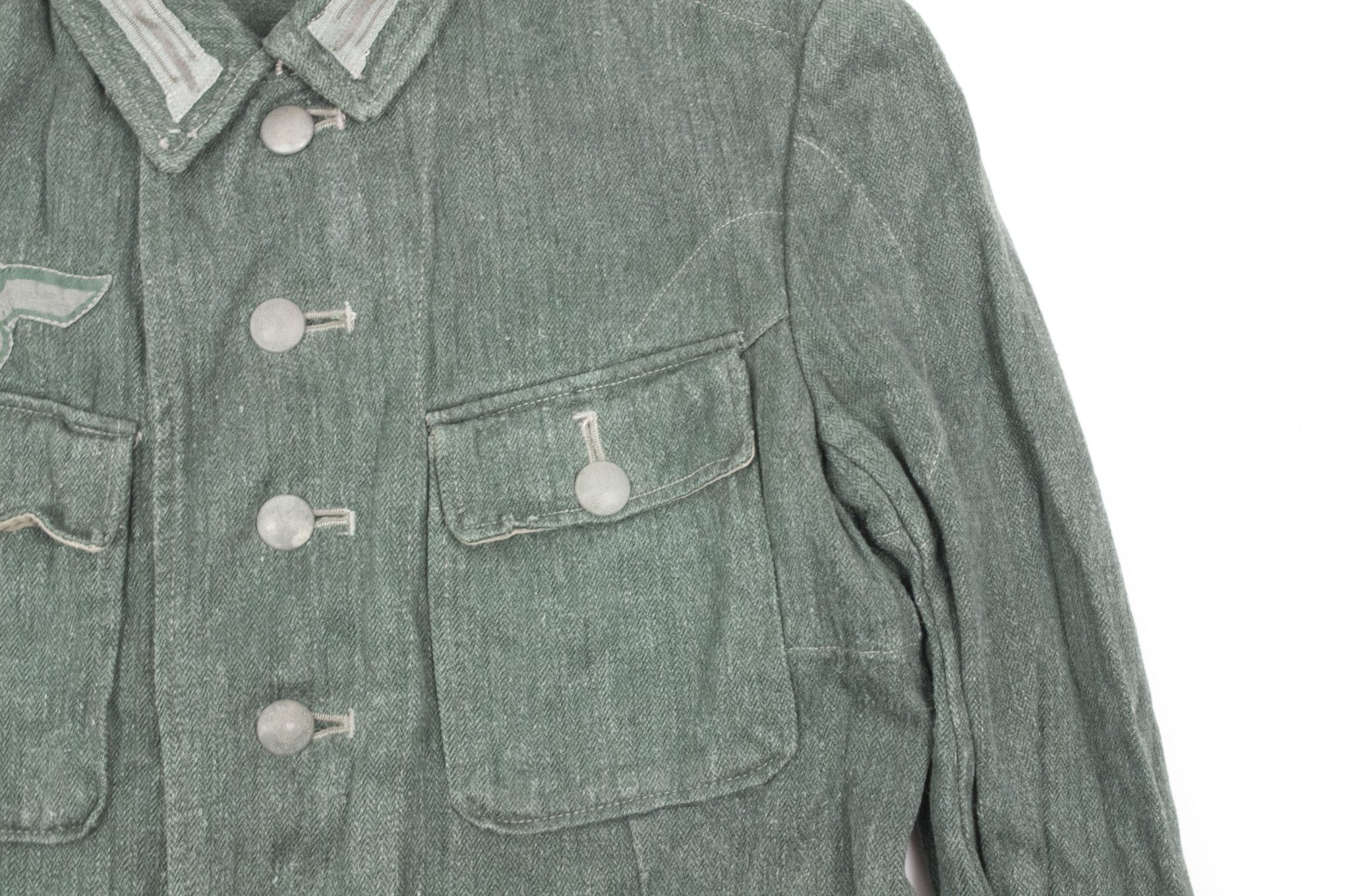 Wehrmacht (Heer) M43 drillich field blouse - Image 79