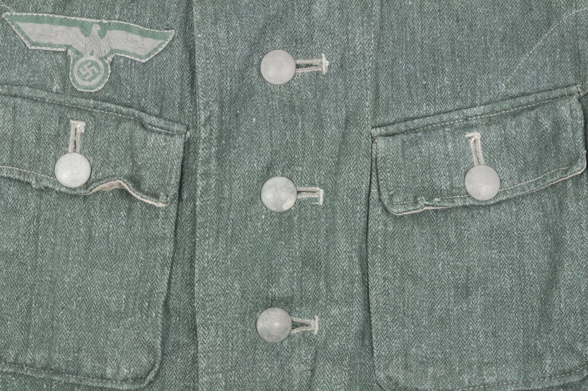 Wehrmacht (Heer) M43 drillich field blouse - Image 80