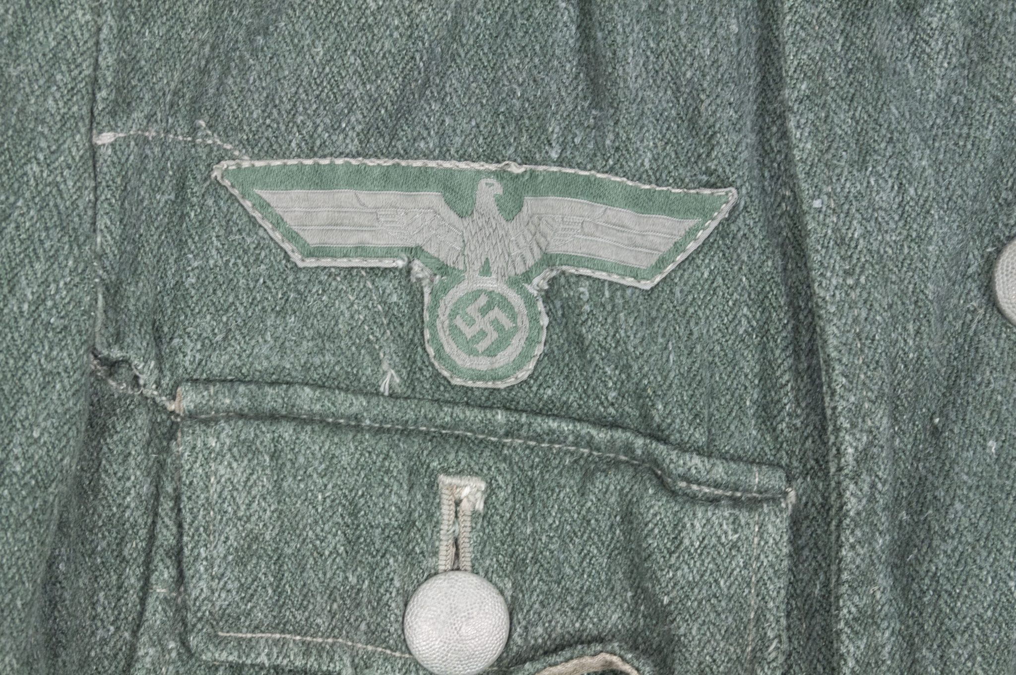 Wehrmacht (Heer) M43 drillich field blouse - Image 81