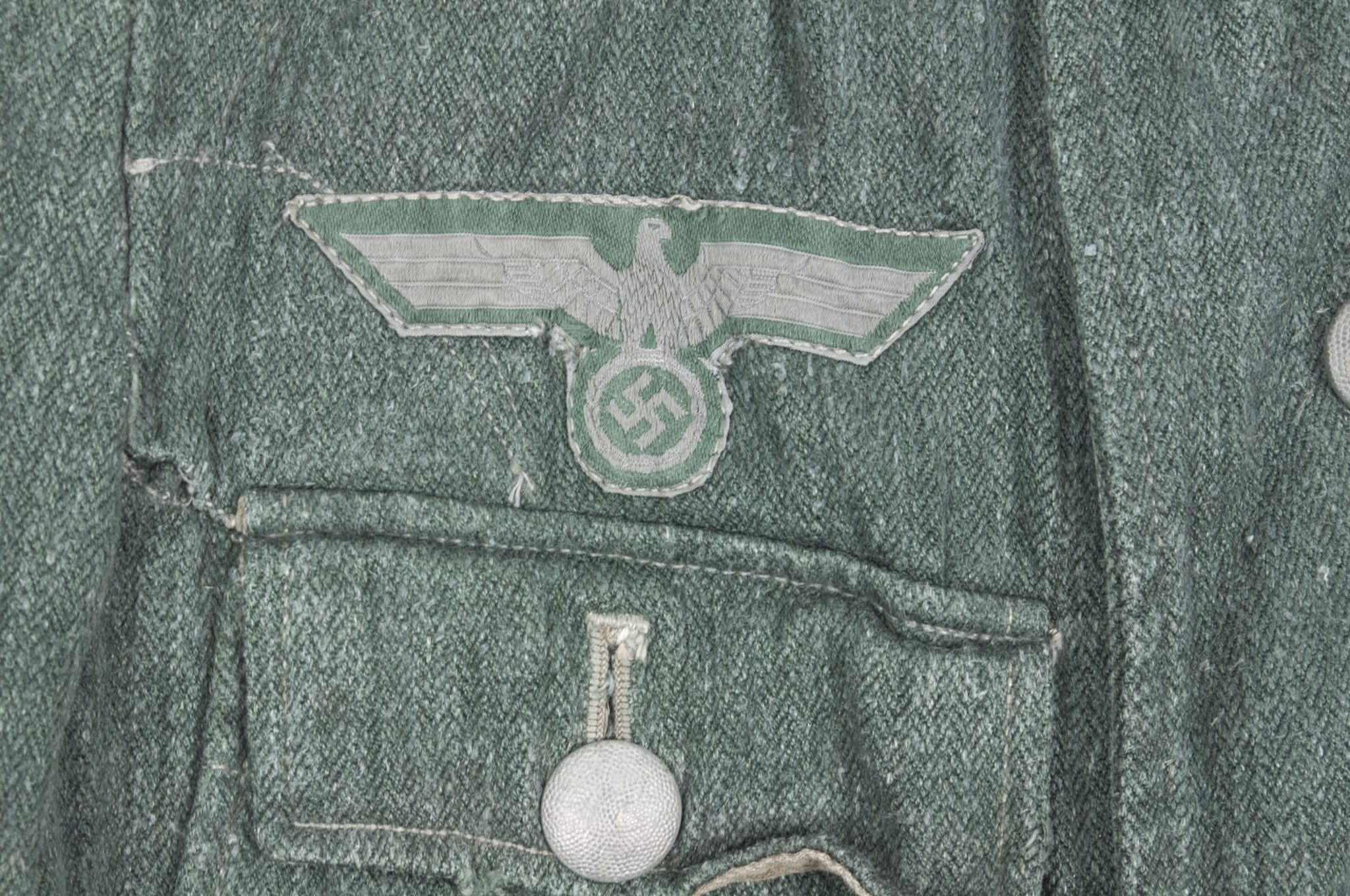 Wehrmacht (Heer) M43 drillich field blouse - Image 82