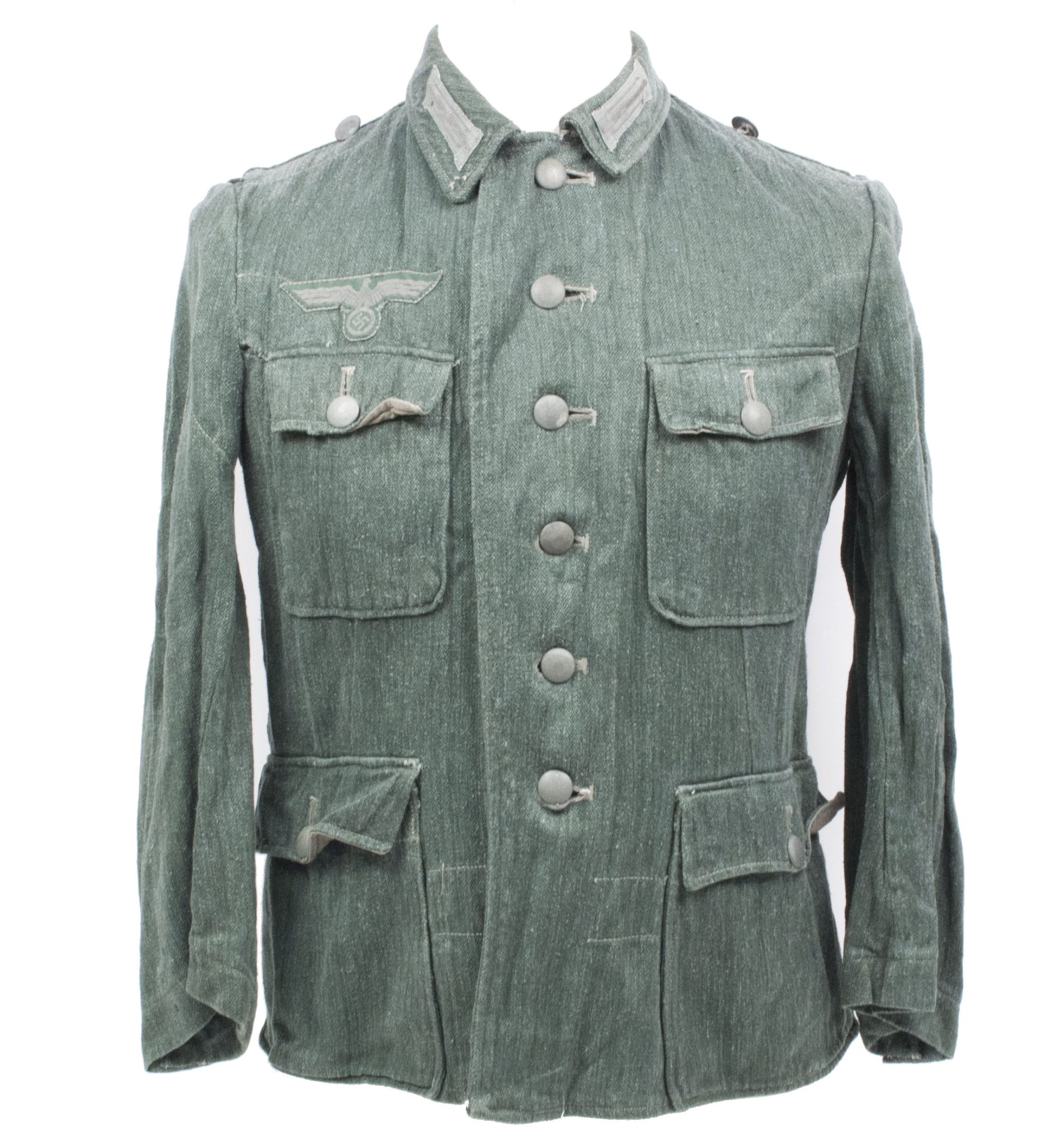 Wehrmacht (Heer) M43 drillich field blouse - Image 93