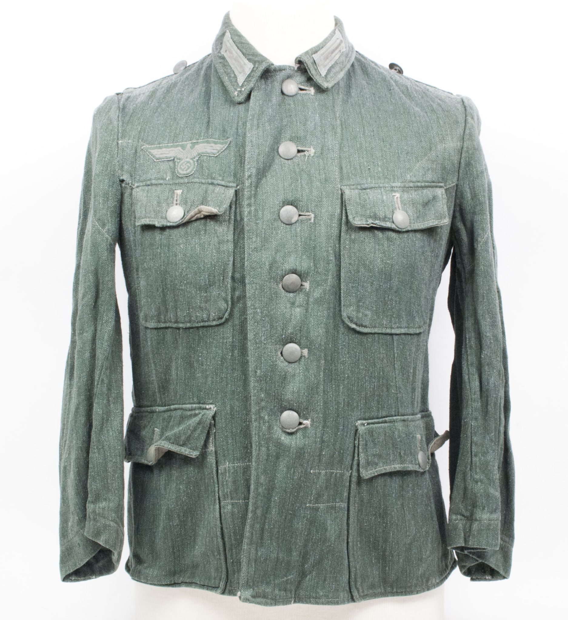 Wehrmacht (Heer) M43 drillich field blouse - Image 95