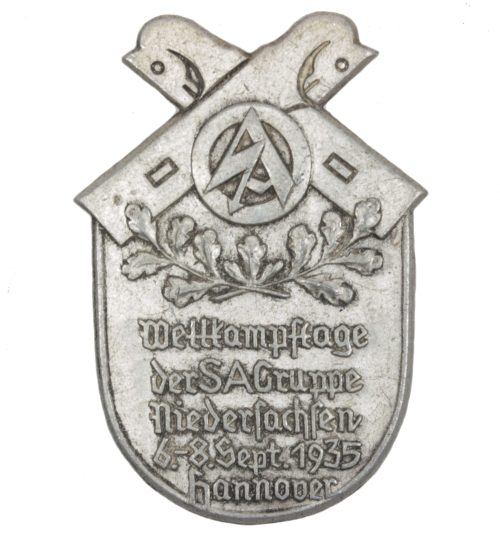 Wettkampftage der SA Gruppe Niedersachsen 6.-8. Sept. 1935 Hannover