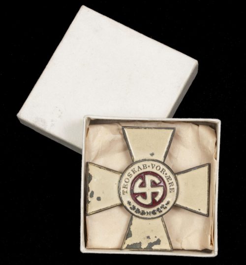(Denmark) Cased Waffen-SS Ehrenkreuz des Schalburg-Korps für Mannschaften