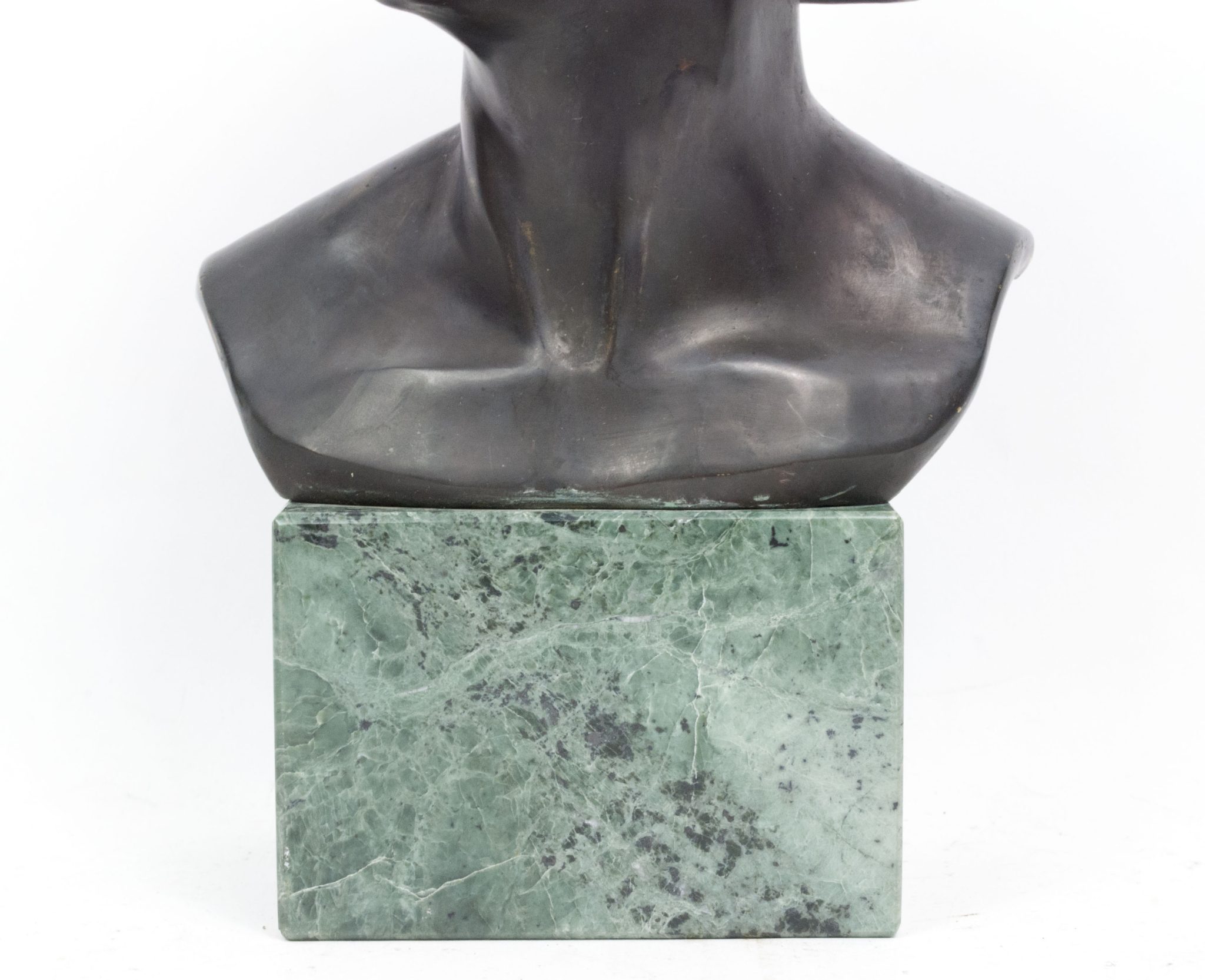 German World War I Frontsoldier bust (large size 30 cm) + matching Stahlhelmbund Plaque by artist Fritz P. Zimmer - VERY RARE - Image 19