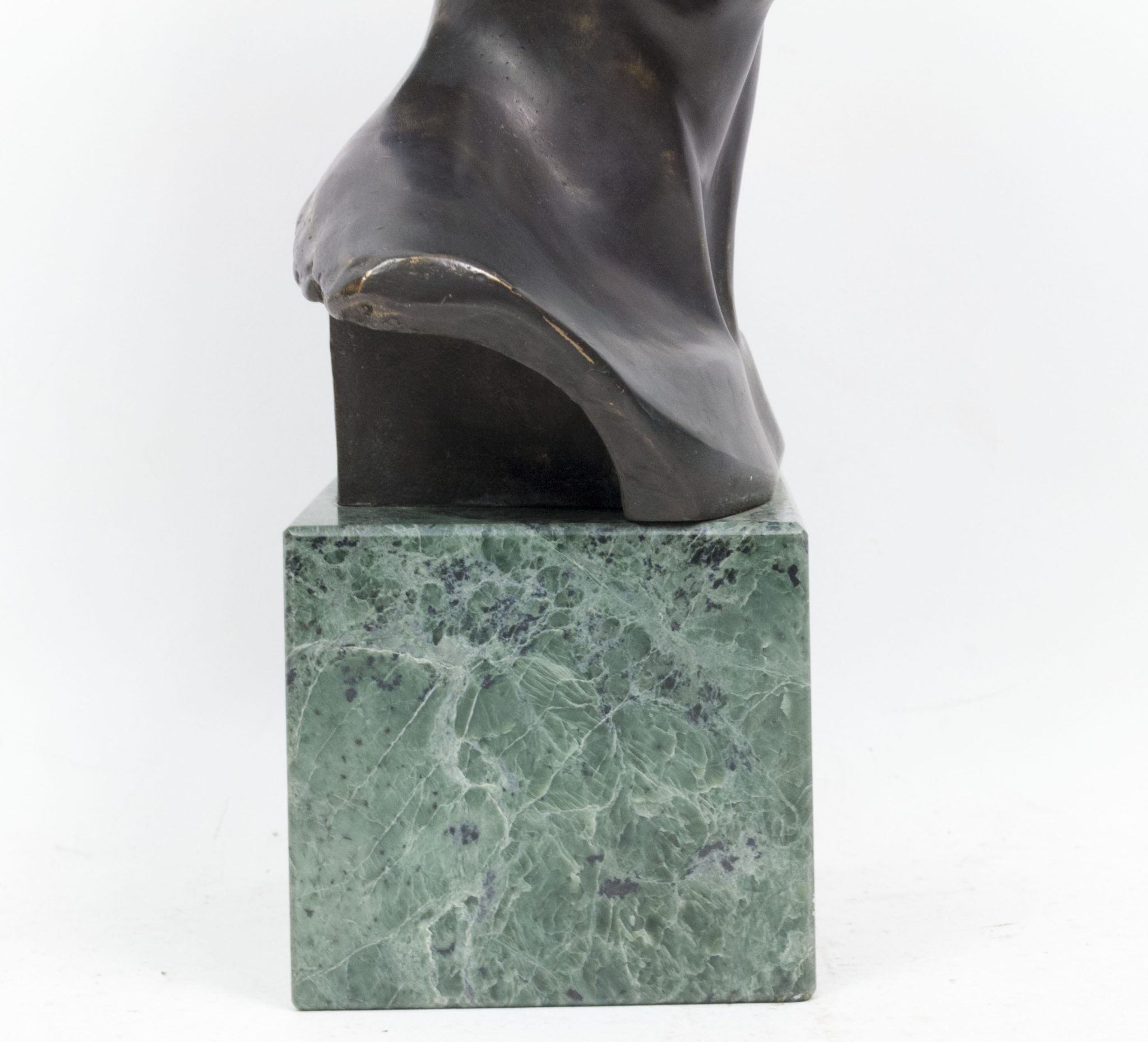 German World War I Frontsoldier bust (large size 30 cm) + matching Stahlhelmbund Plaque by artist Fritz P. Zimmer - VERY RARE - Image 35