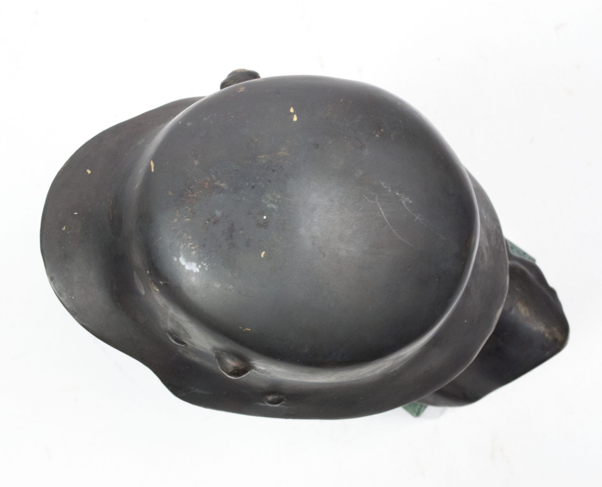 German World War I Frontsoldier bust (large size 30 cm) + matching Stahlhelmbund Plaque by artist Fritz P. Zimmer - VERY RARE - Image 44