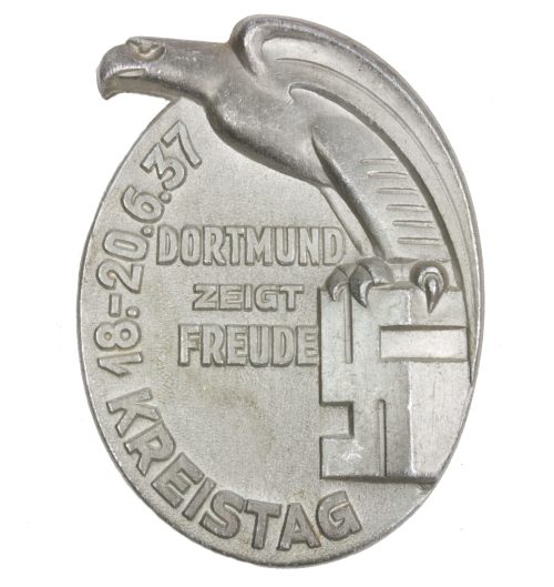 Kreistag Dortmund 18.-20.6.37 Dortmund zeigt Freude abzeichen