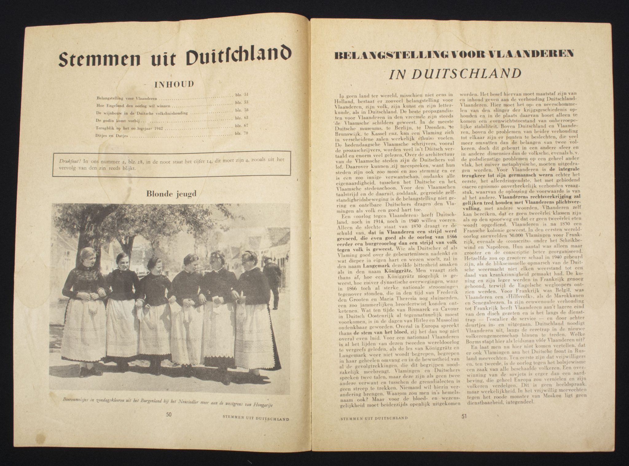 (Magazine) Stemmen uit Duitschland No 3 Februari 1943