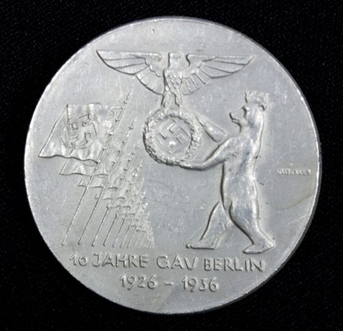 NSDAP 10 Jahre Gau Berlin 1926-1936 abzeichen