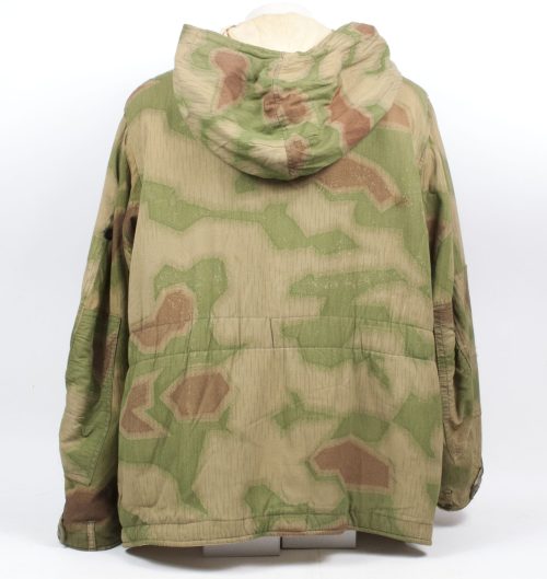 Reversible Sumpftarn winter parka with swamp camouflage pattern