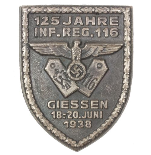 125 Jahre Inf. Reg. 116 Giessen 18.-20. Juni 1938