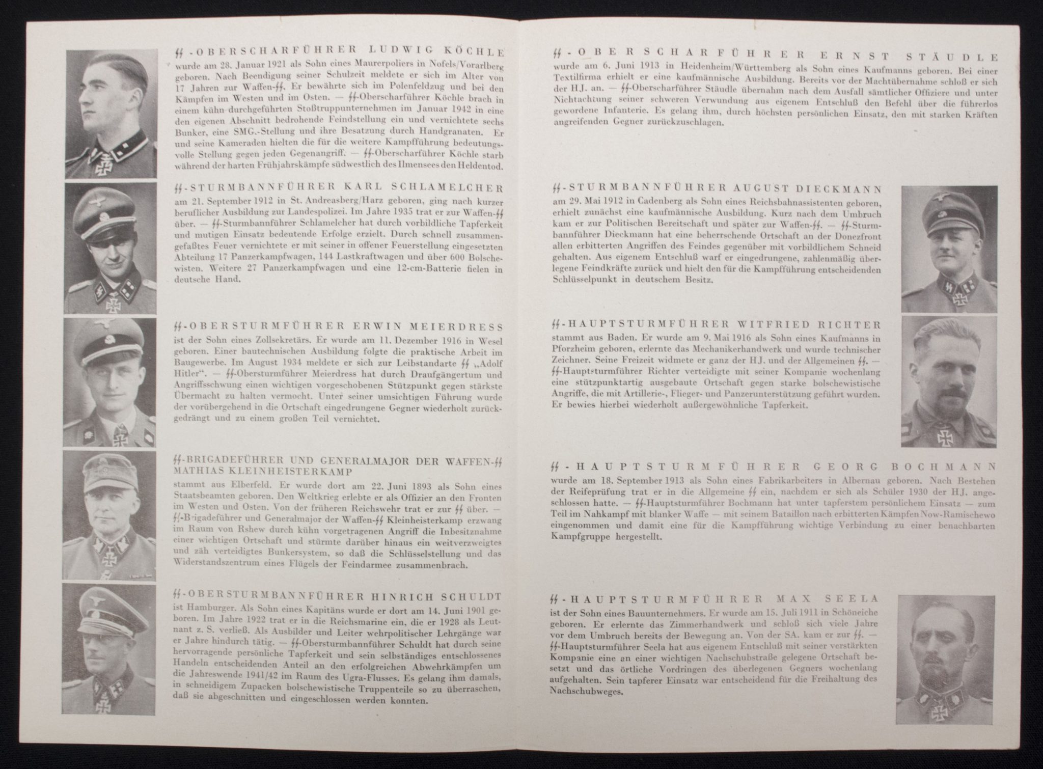 Die Ritterkreuzträger der Waffen-SS Folge 3 (1) Die Ritterkreuzträger der Waffen-SS Folge 3