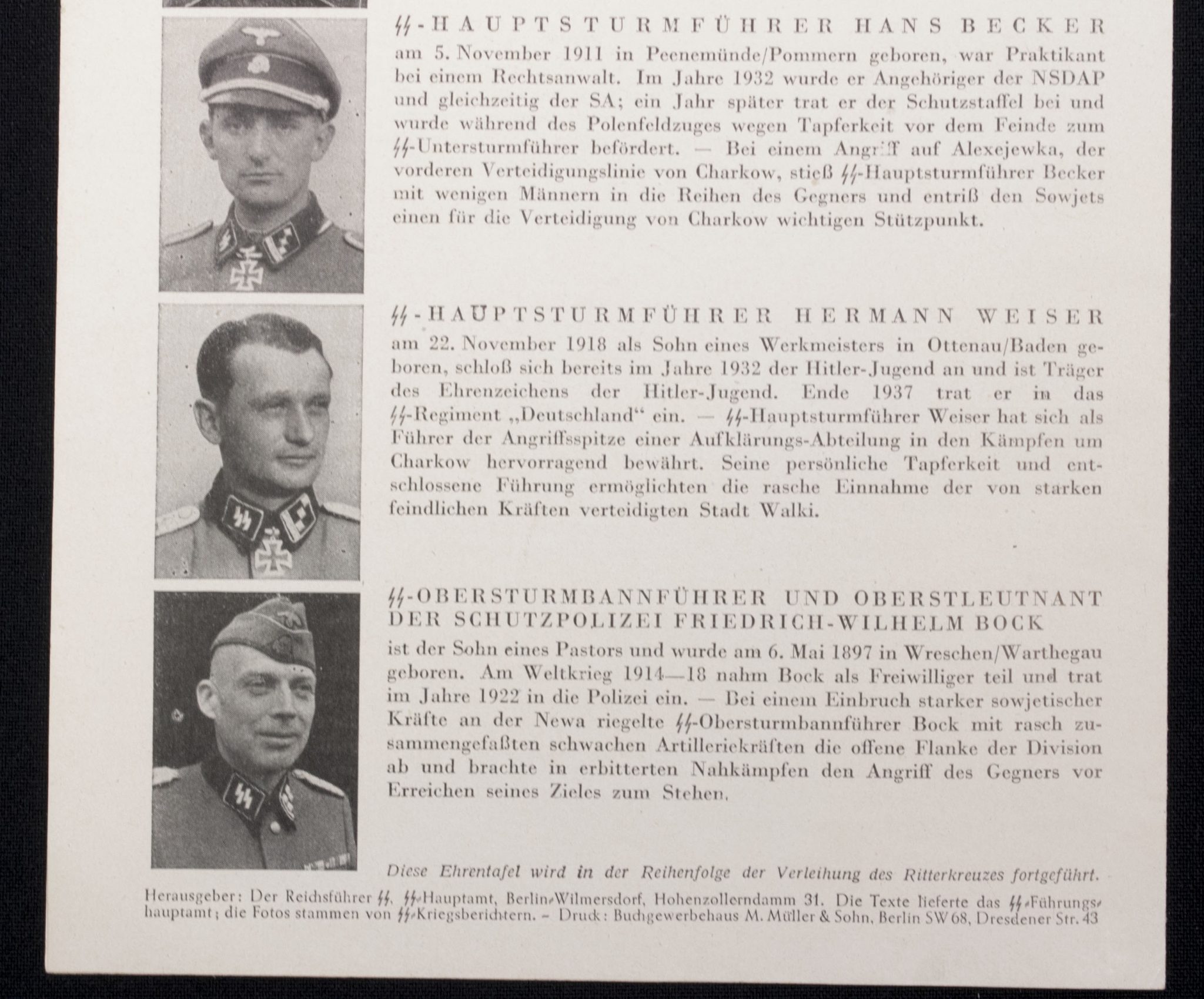 Die Ritterkreuzträger der Waffen-SS - Folge 5 (Gerardus Mooyman) - Rare