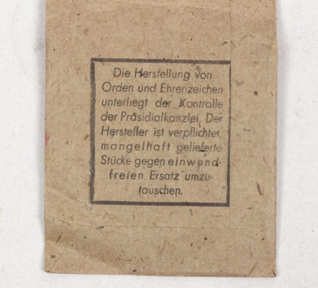 Infanterie Sturmabzeichen (IAB) in silber LDO Packet