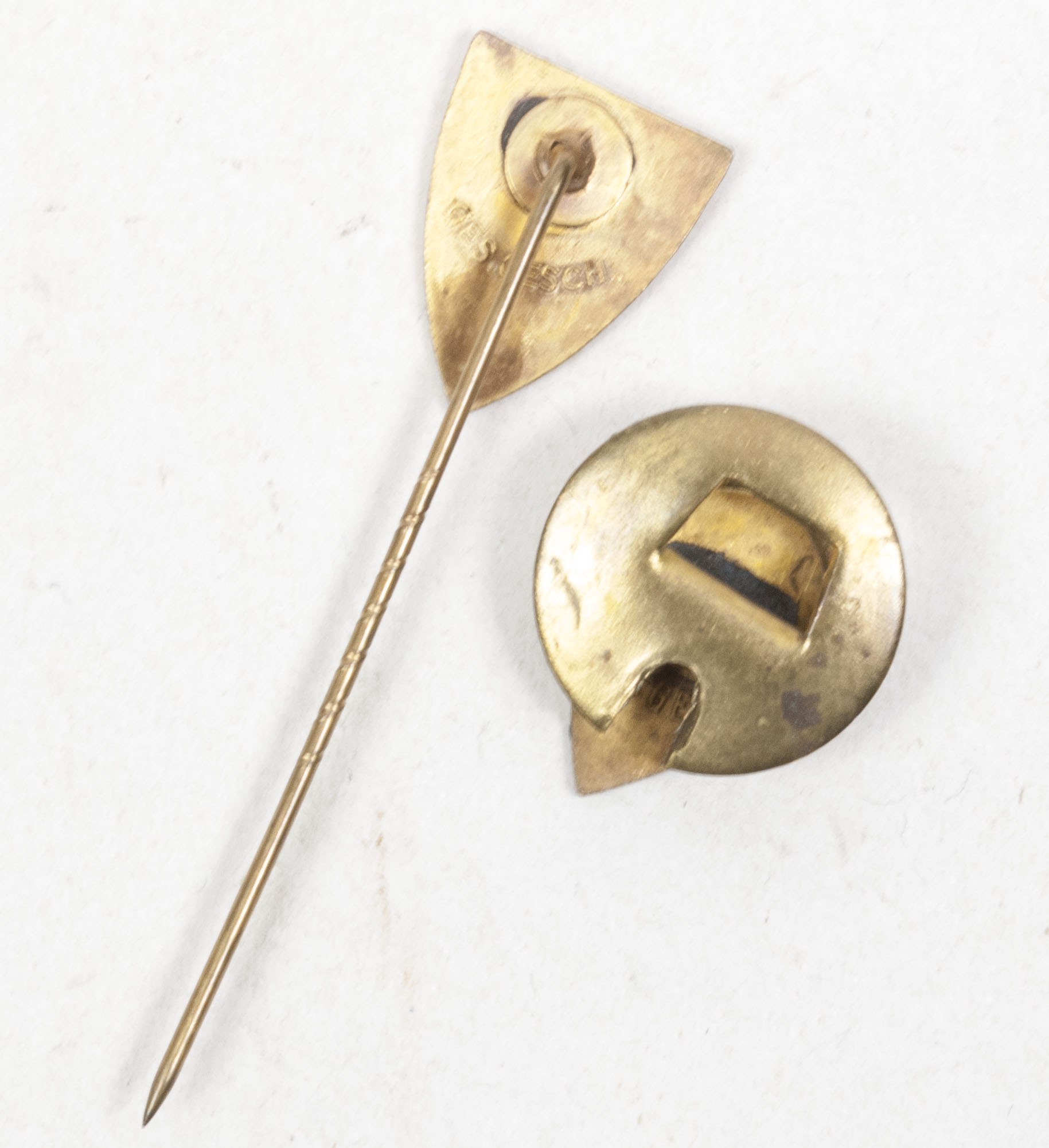 Kyffhäuserbund 2x memberbadges (3) Kyffhäuserbund 2x memberbadges