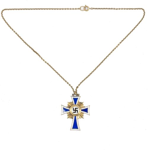 Motherscross gold on chain Mutterkreuz gold