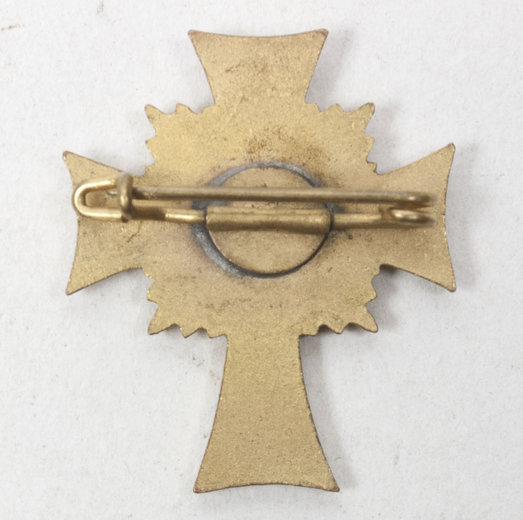 Mutterkreuz Halbminiatur gold Motherscross halfsize cross in gold – very rare