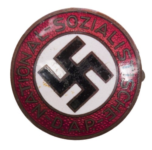 NSDAP Parteiabzeichen Partybadge RZM MM 6 (Karl Hensler)