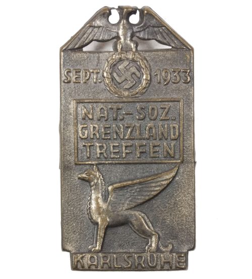 Nat.-Soz. Grenzlandtreffen Karlsruhe Sept. 1933