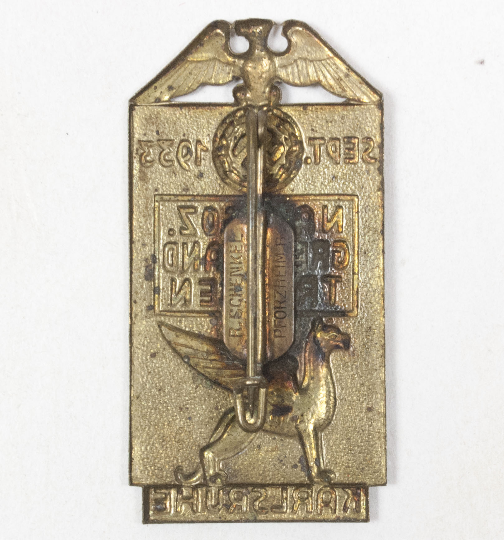 Nat.-Soz. Grenzlandtreffen Karlsruhe Sept. 1933 (3) Nat.-Soz. Grenzlandtreffen Karlsruhe Sept. 1933