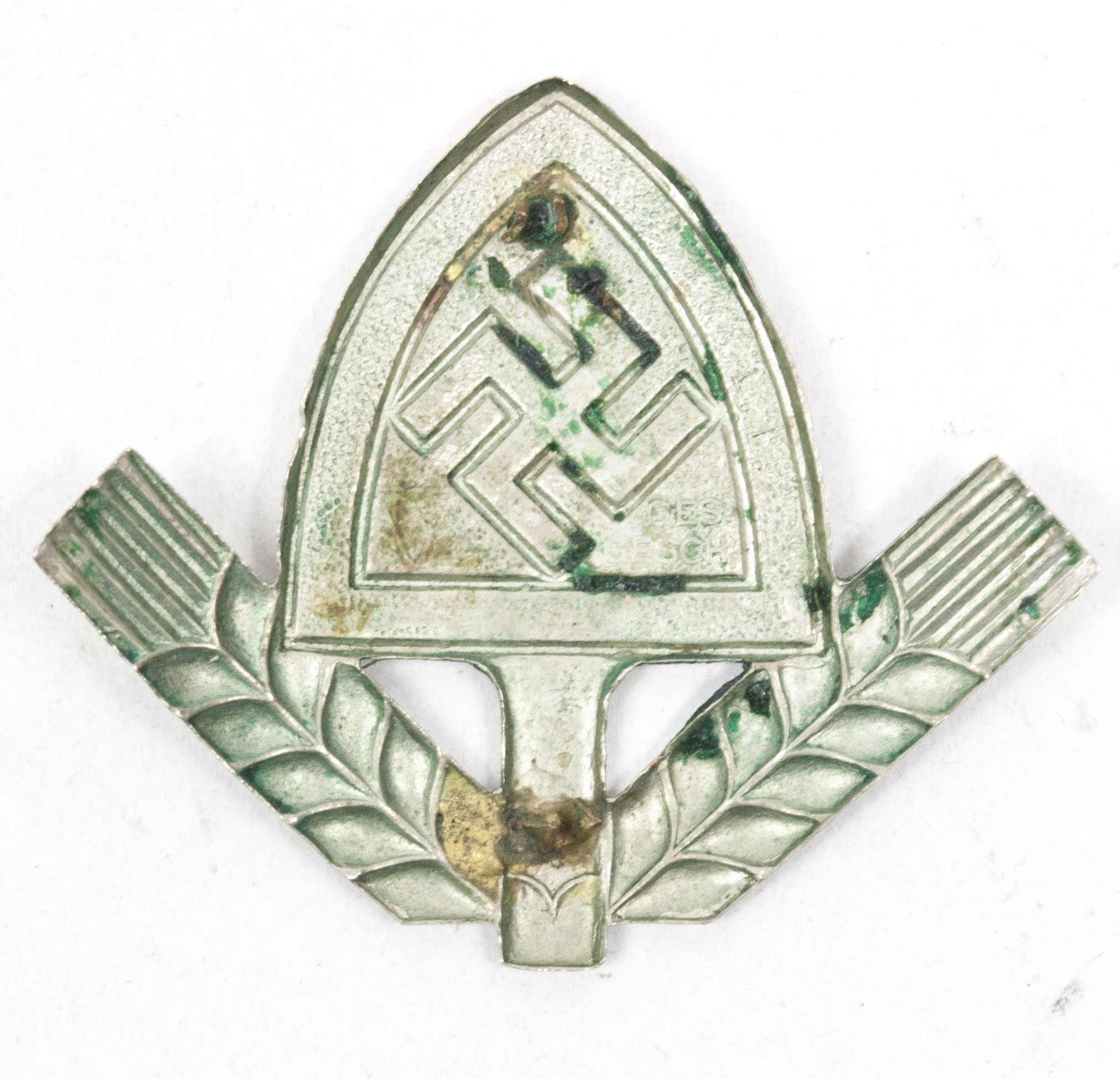 Reichsarbeitsdienst (RAd) Mützenabzeichen (2) Reichsarbeitsdienst (RAd) Mützenabzeichen