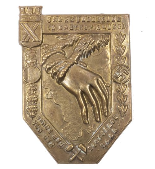 Saarkundgebung in Castrop-Bauxel - Hände weg von der deutschen Saar