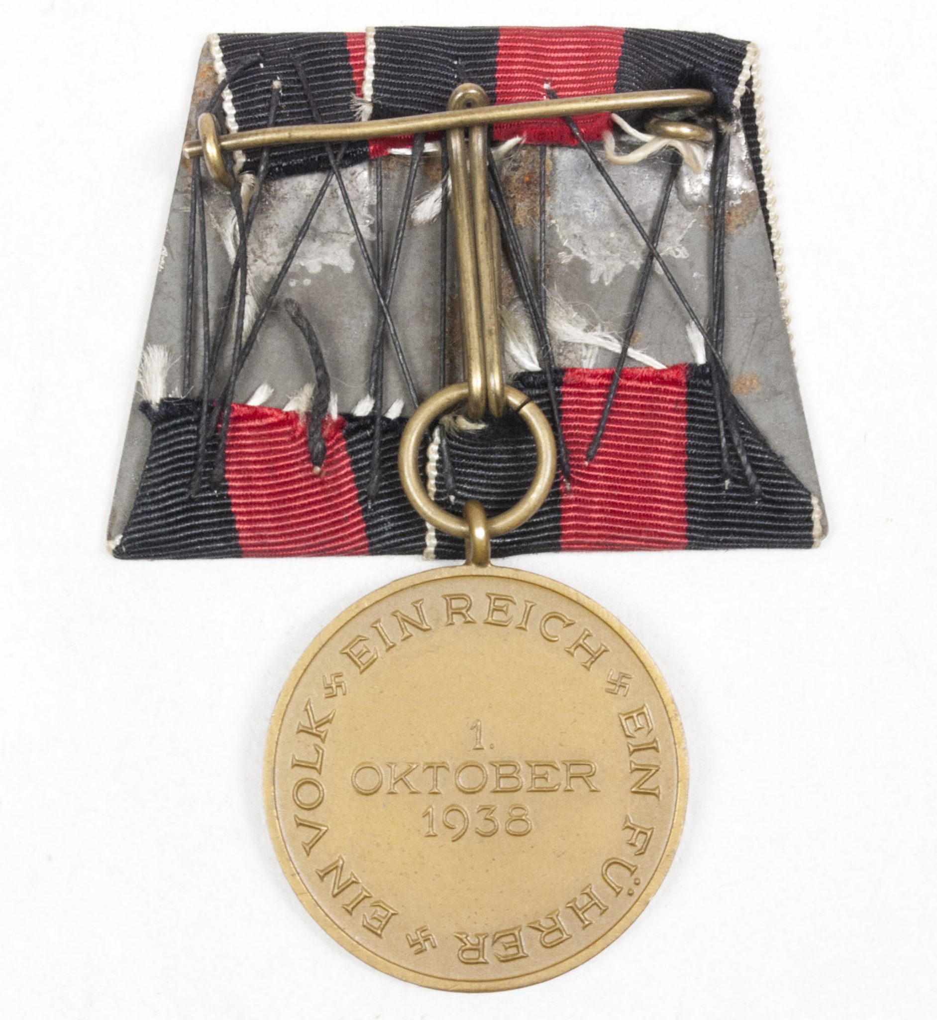 Sudetenland Annexation medal – Einzelspange (Single mount) (1) Sudetenland Annexation medal - Einzelspange (Single mount)