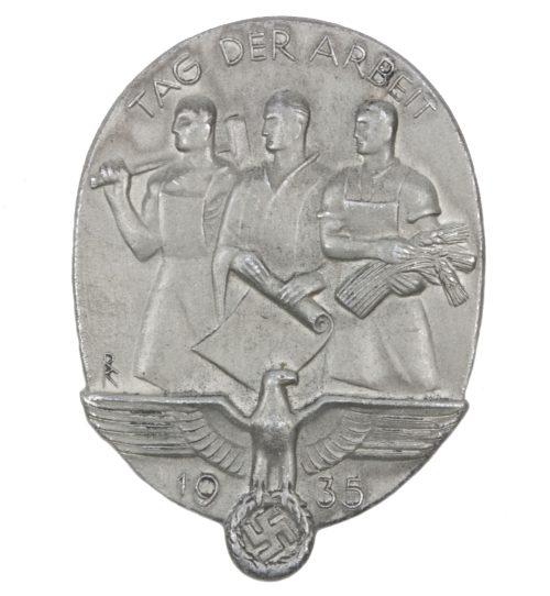 Tag der Arbeit 1935 abzeichen (Maker Dr. Franke & Co Lüdenscheid)