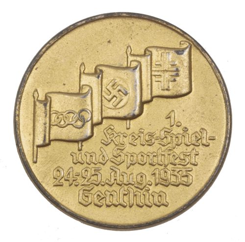 1. Kreis-Spiel und Sportfest 24.-25. Aug. 1935 Genthia