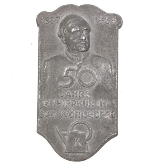 50 jahre kneippkur in Bad Wörishofen abzeichen
