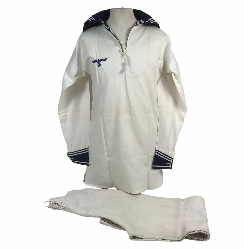 Kriegsmarine (KM) white sailors uniform