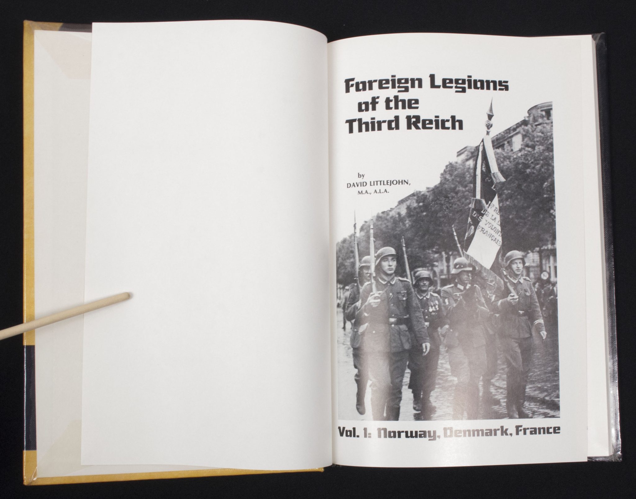 (Book) D. Littlejohn, Foreign Legions of the Third Reich. Vol.1 Norway, Denmark, France